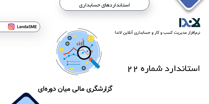 استاندارد حسابداری شماره 22:
گزارشگری مالی میان دوره‌ای